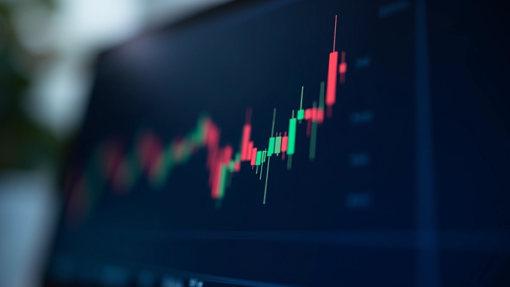 Grafico con candele giapponesi