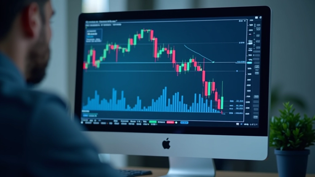 Grafico finanziario con chiari livelli di supporto e resistenza marcati con linee orizzontali colorate