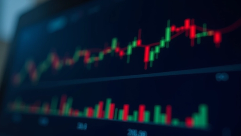 Indicatori di volume su grafico finanziario